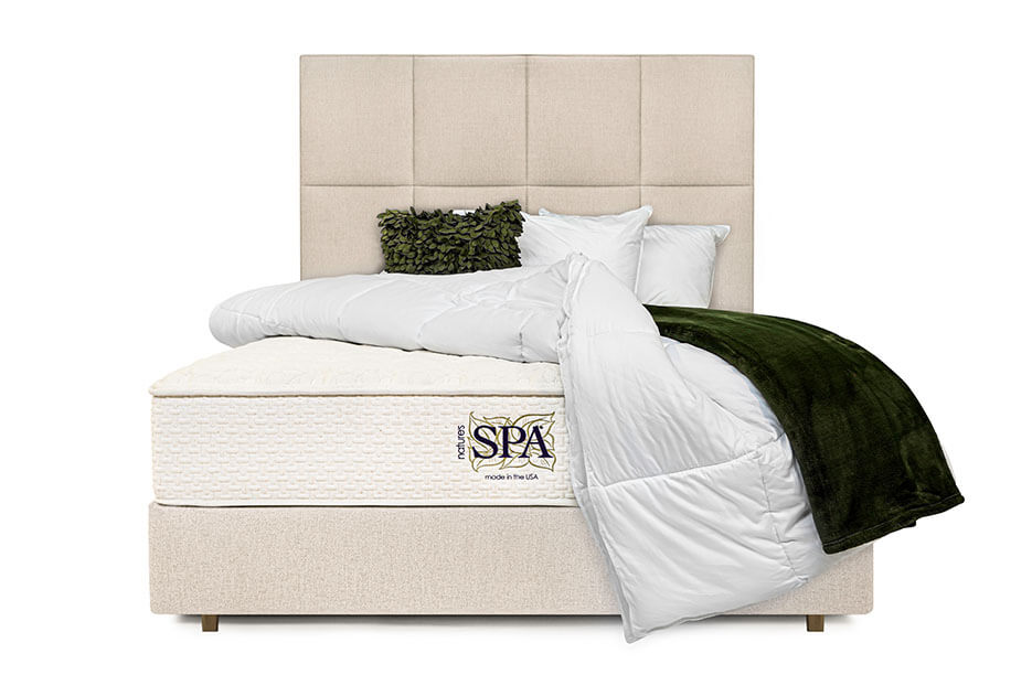 natures spa by paramount full size mattress sets
